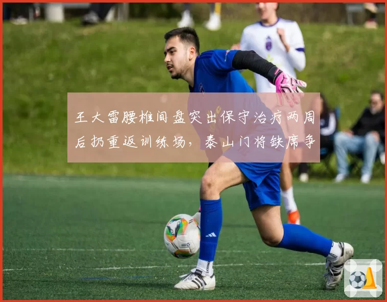 王大雷腰椎间盘突出保守治疗两周后扔重返训练场,泰山门将缺席争冠关键战引发主力位置之争