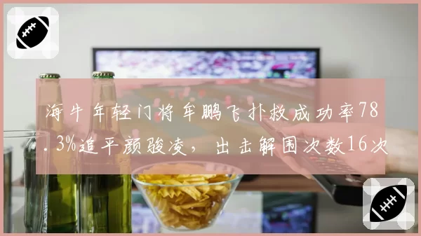 海牛年轻门将牟鹏飞扑救成功率78.3%追平颜骏凌,出击解围次数16次反超王大雷改写门将生态